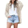 S-3XL  Spring and Autumn Top New Fashion Women's Cardigan Long Sleeved Hollow Out Sweater