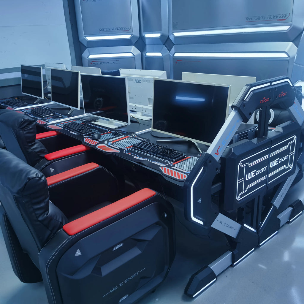 WE High Quality Gamer PC Table E-sport Stadium Gamer Station for E-sports Table Desk