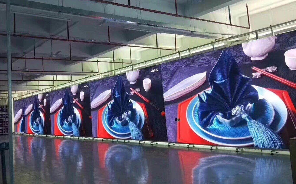 LED stage rental screen 500X1000mm panel P3.9 outdoor high brightness LED matrix screen factory customization