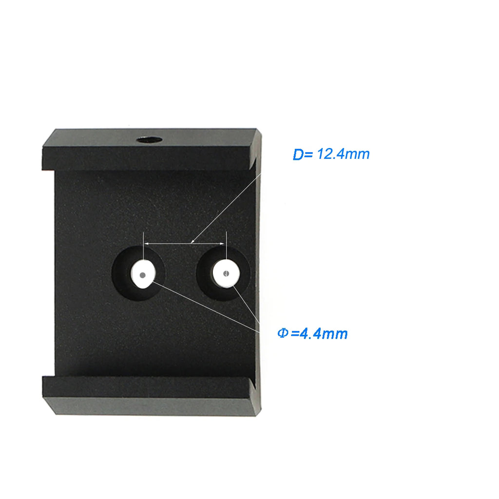 SVBONY Fully Metal Bracket Base Shoe + 42mm Dovetail UNC 1/4-20 Mounting for Optical Telescope Guiding Scope