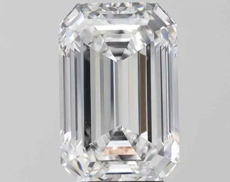Trending 9.00 CT E Color VS2 Excellent Cut Emerald Cut CVD Lab Grown Diamond IGI Certified for Engagement Rings Luxury Jewelry
