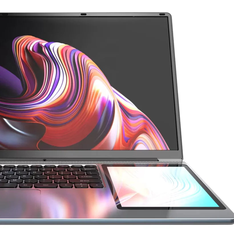 Latest 15.6 "+7" Dual-screen Intel Celeron N5105 Laptop OEM 16gb Business Laptop  DDR4 SSD 2TB Touch Laptop