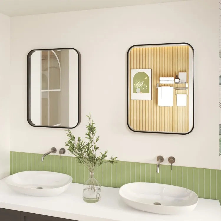 New Popular Fashion Style Modern Framed Mirror  Aluminium Wall Mirror for Living Room  & Bathroom