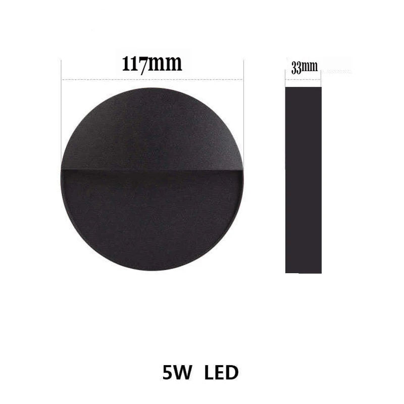 LED Stair Light Recessed Wall Light Wall Sconce Outdoor LED Stairs Light Aluminum Step Lights Staircase Lighting