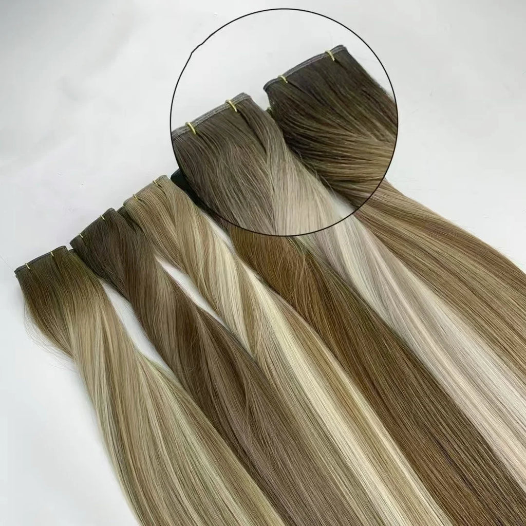 Ruili New Arrival High Quality Virgin for Cuticle Aligned Silky Straight Wave 100% Raw Russian Remy Hair Extension