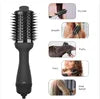 One Step Hair Dryer and Styler Hot Air Comb Hair Dryer With Comb