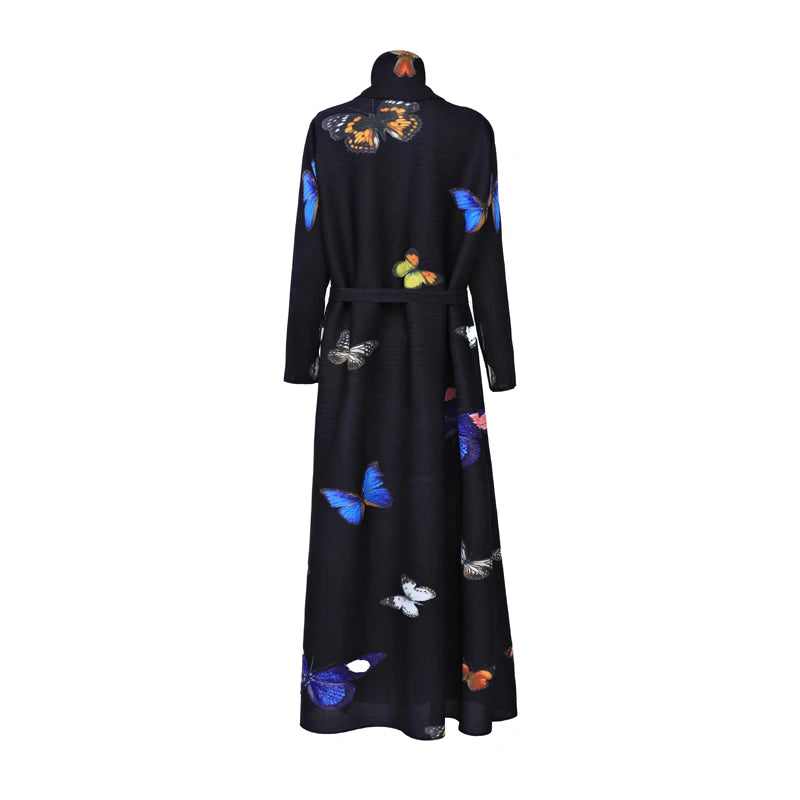 Abaya 2025 New Femme Polyester Fabric Pleated Abaya Manufacturers Ladies Casual Wholesale Abayas