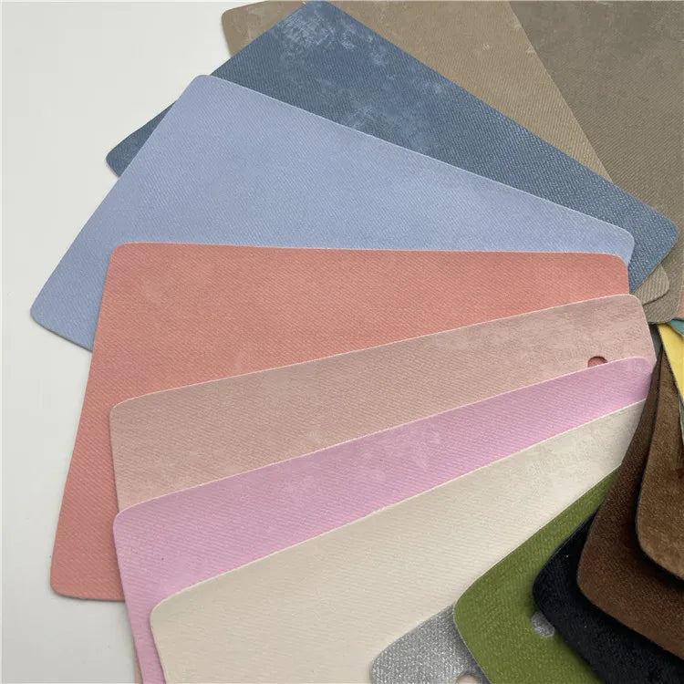 PU Synthetic Leather Fabric Odourless Faux Leather Sheets Home Upholstery Fabric for Shoes