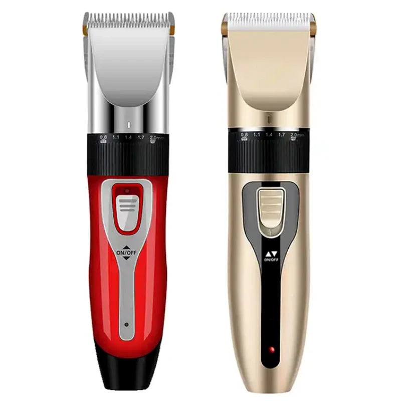 HotSale Professional USB Cordless Electric Portable Hair Trimmer Rechargeable Barber Hair Clipper Kit Ceramic Haircut Grooming