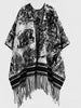 2026 New Women's  Shawl Wraps Soft Open Front Poncho Sweater for Spring Fall Winter  Wrap Around Sweaters  Teens Winter Sweater