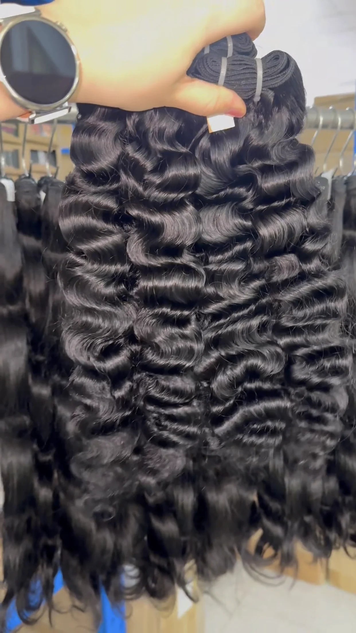 15A Human Hair Body Wave Bundles 100% Virgin Vietnamese Hair Extensions for Women Natural Black Weaving Machine Double Weft Perm