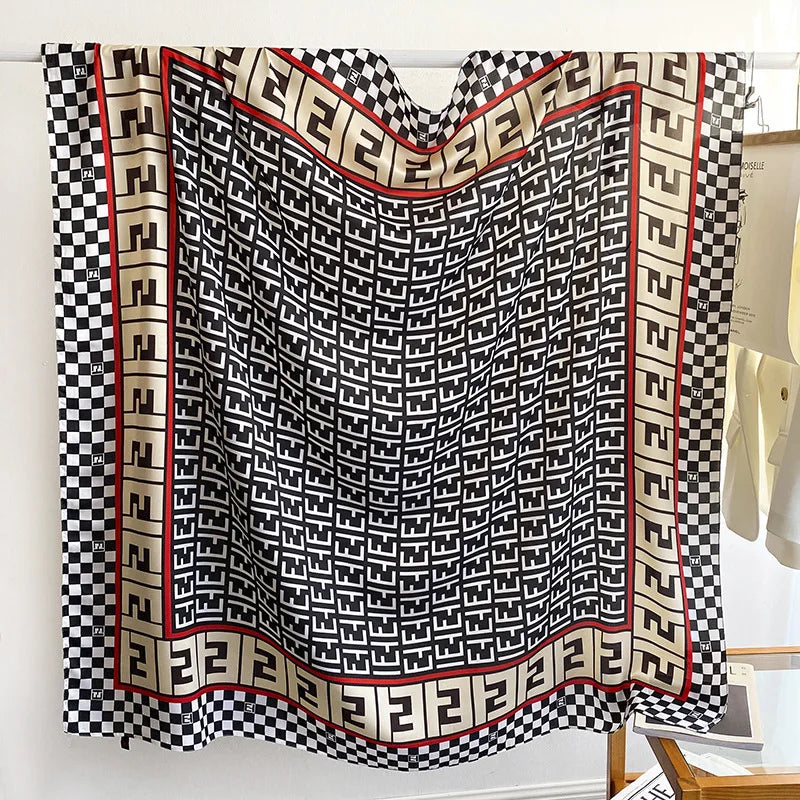 Wholesale High Quality Hot Women Square Scarf Shawls Designer Large Printed Muslim Scarves With 24 Available Patterns