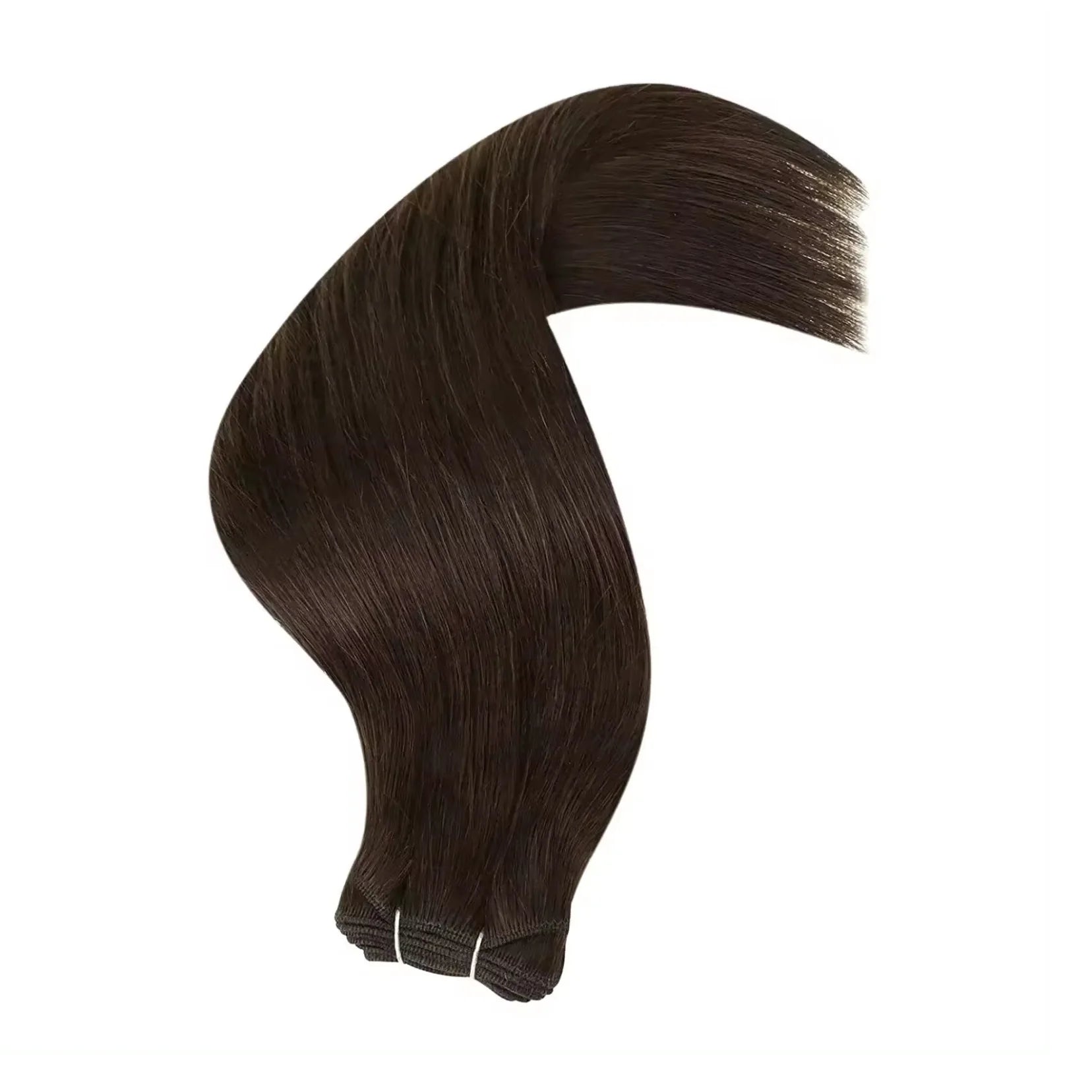 Export Quality 100% Raw Cuticle Aligned Virgin Indian Hair Bone Straight Remy Double Drawn 10A 12A 15A Shed-Resistant Human Hair