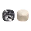 QIYI 2024 Hot Selling K9 High Quality Multi Colors Fat Square Fancy Pointback Rhinestones for Decoration Wedding Dresses Shoes