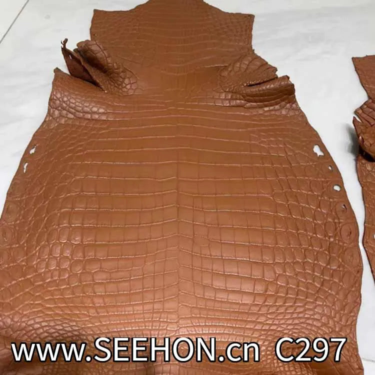 100% Croco Genuine Leather High Quality   Leather Product Genu Premium Premium Crocodile Material Purse