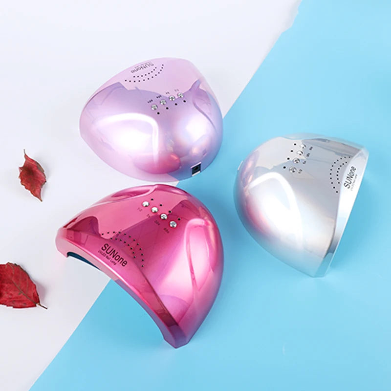 60W UV LED Nail Lamp with 30 Pcs Leds For Curing Gel Nail Dryer Drying Nail Polish Lamp 5/30/60s Auto Sensor Manicure Tools