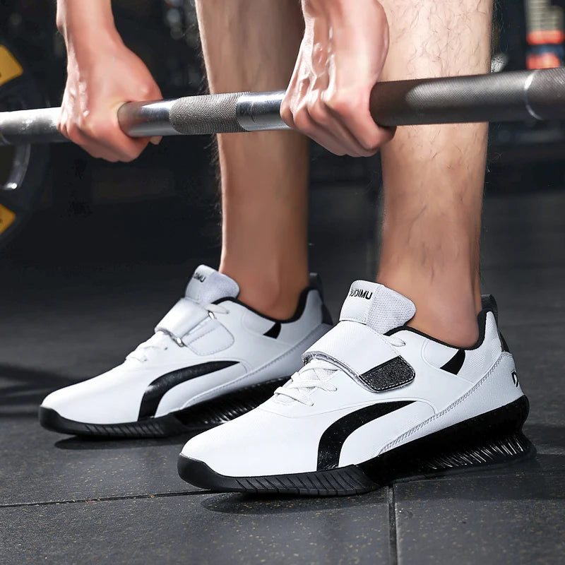 Custom Logo Sports Training Shoes Male Comfortable Lace-up Wrestling Shoes Boots Sneaker Professional Boxing Shoes