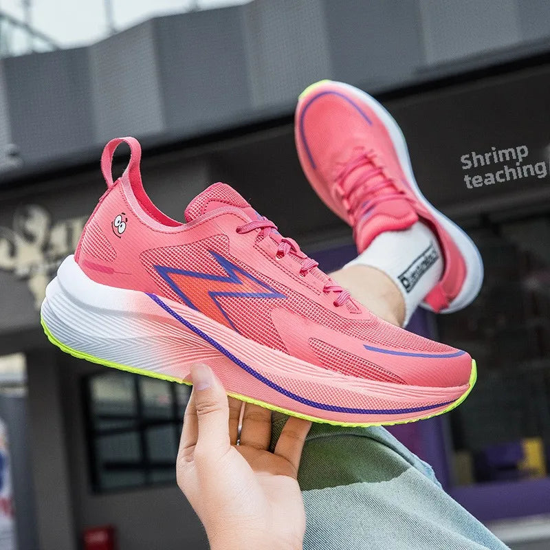 2026 NEW Spongebob Squarepants Flying Summer Running Shoes 2.5-Point Carbon Plate Ultra-Light Patrick for Star Youth Walking