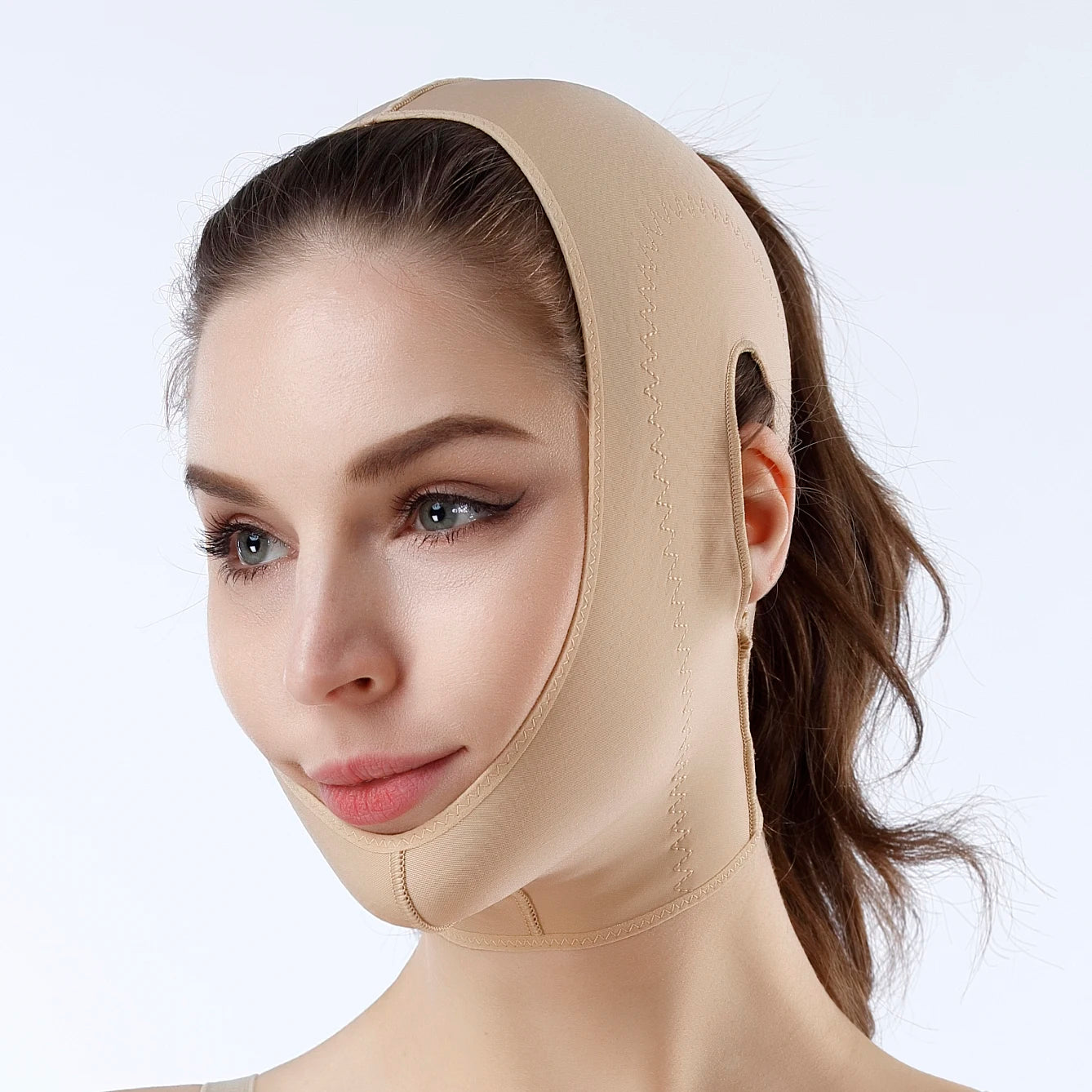 Tighten Small V Face Jaw Line Lift Adjust Face Fat Slimming Face Slimming Bandage Facial Sheath Facial Girdle