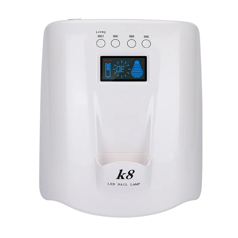 Rechargeable Nail Table Lamp Manicure Equipment Nail Art Curing 60W UV LED Nail Lamp