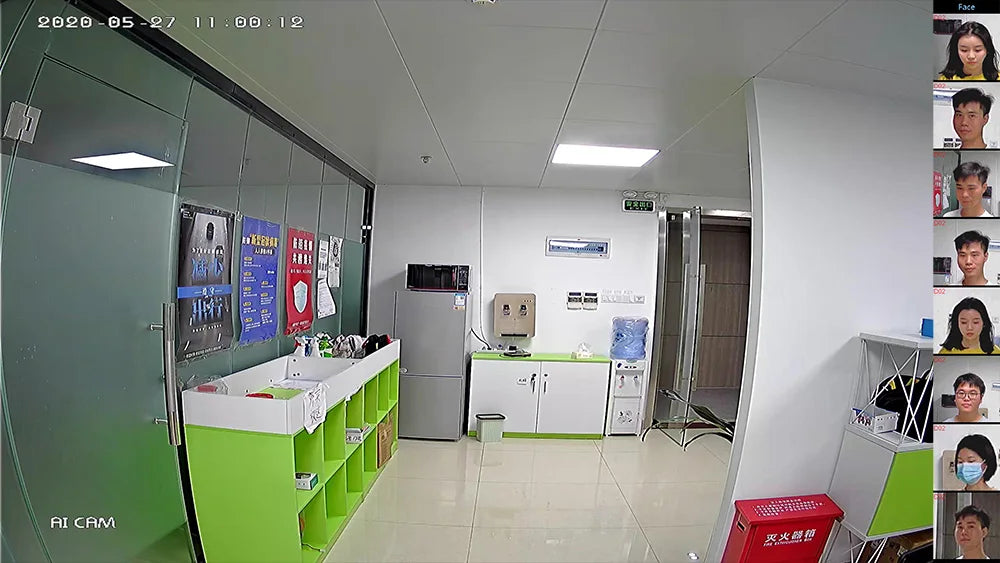8CH 5MP POE Dome Security Camera System IP Camera Vandal-proof Indoor Home CCTV Video Record Surveillance Protection Kit