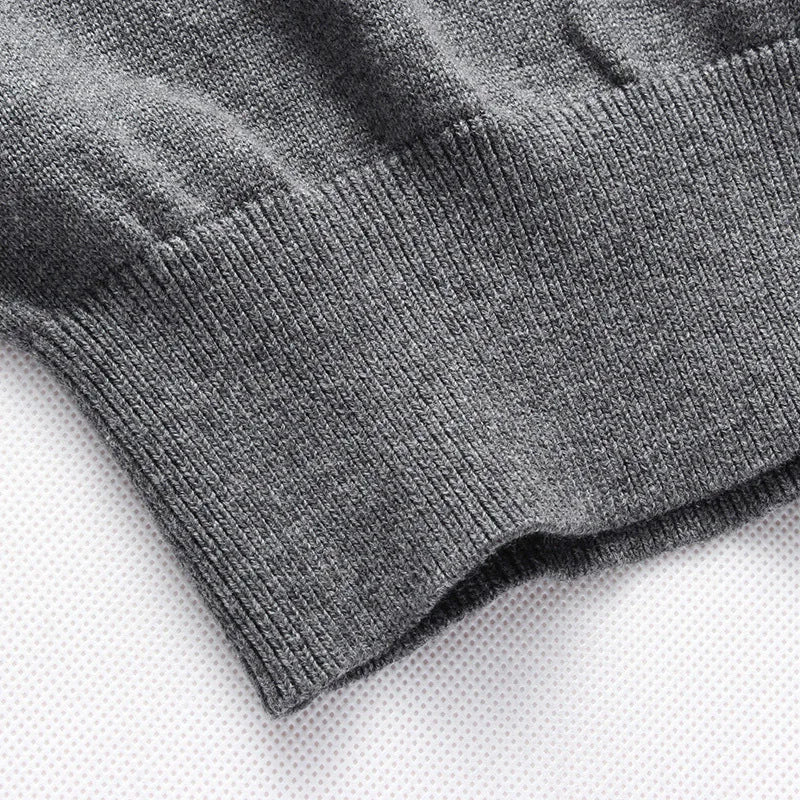 M-4XL autumn casual men's sweater O-neck striped slim fit knitted men's sweater pullover men's pullover sweater