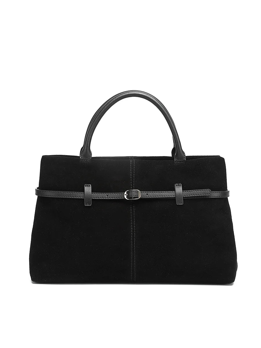 Maillard Fashion Matte Leather 2025 New Large Capacity Single Shoulder Handbag Crossbody Bag Tote Genuine Leather Women's Bag