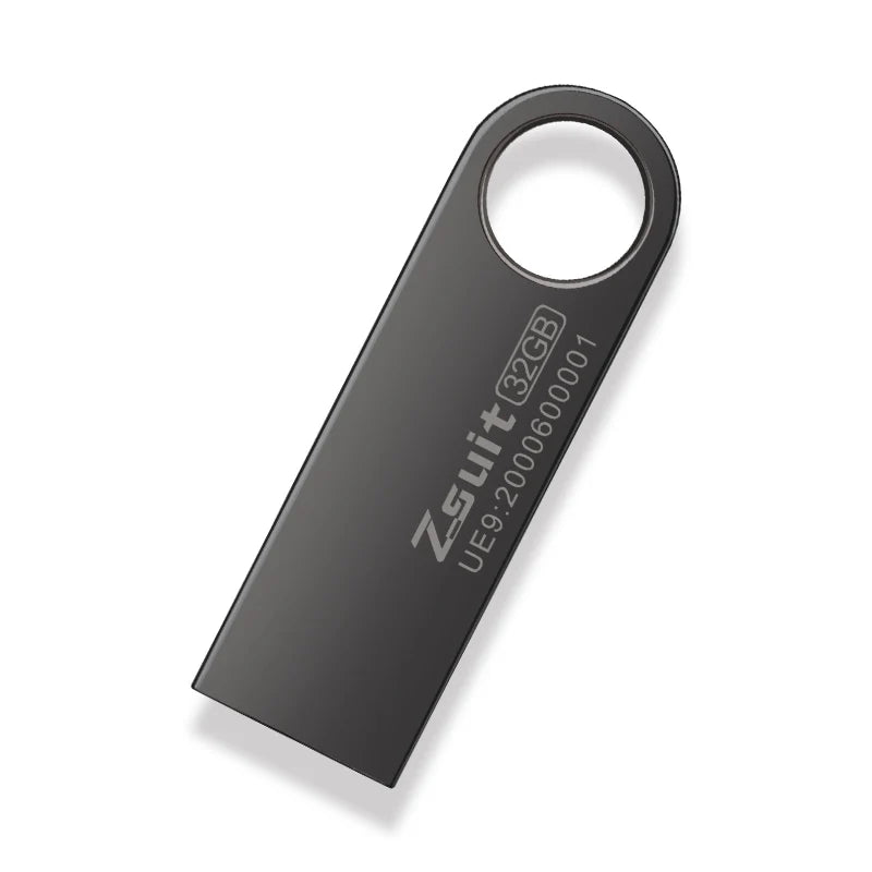Mini Metal USB Flash Drive Personalized USB Stick 1GB-128GB USB 2.0 New in Stock