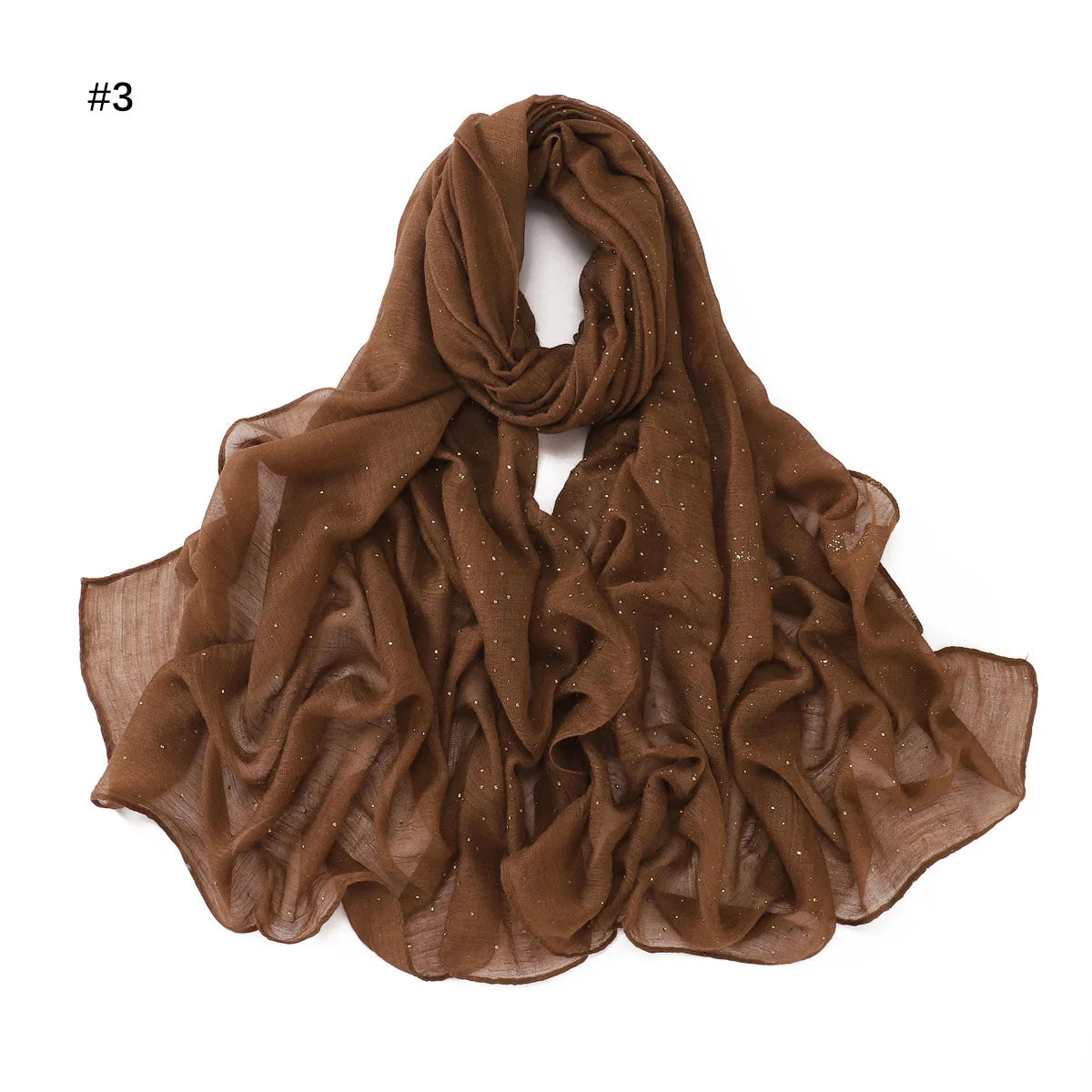 Zifeng OME Travel Photo Art Pure Color Full Star Hot Diamond Cotton Linen Monochrome Cape Scarves & Shawls