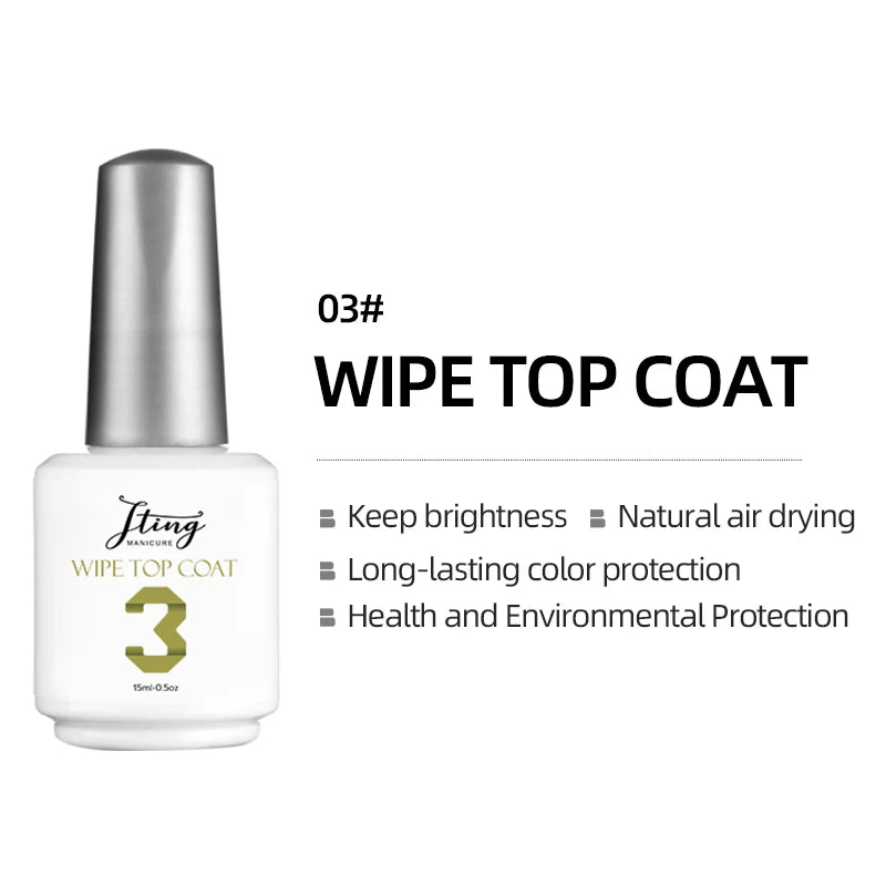 JTING Professional Nail Supplier Latest Hot Sale PH BOND Base Coat Uv Gel Nail Polish OEM Custom Private Label Available