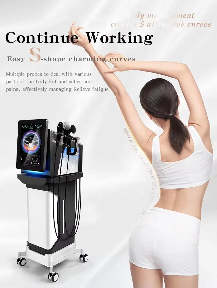Tecar Therapy Indiba 448Khz Monopolar RF CET Face Lifting RET Body Contouring 448K Reduction Diathermy RF Machine