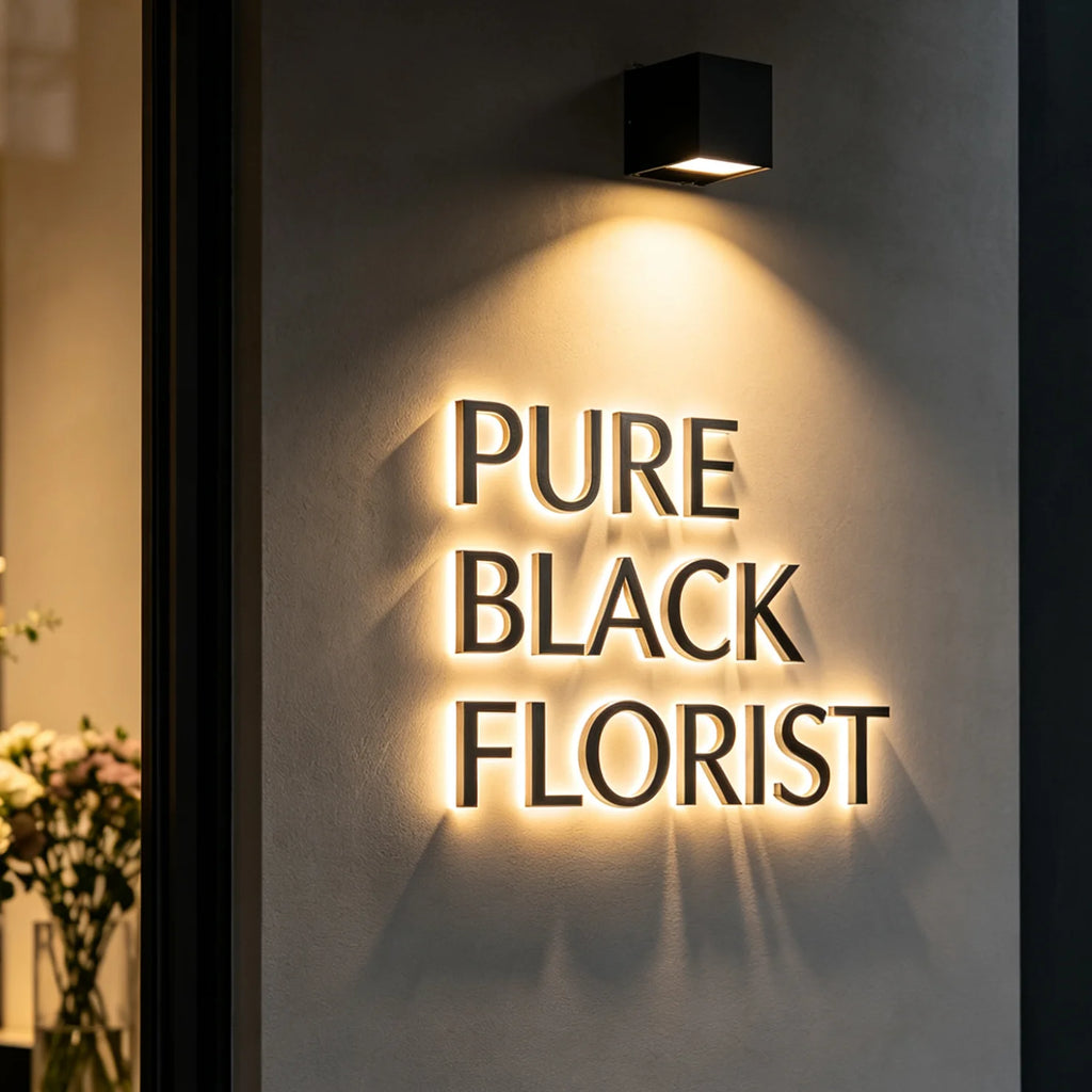 Factory Direct Sales Stainless Steel LED Metal Luminous Font Illuminated Letters 3D Logo Billboard Shops Wedding Schools Plug DC