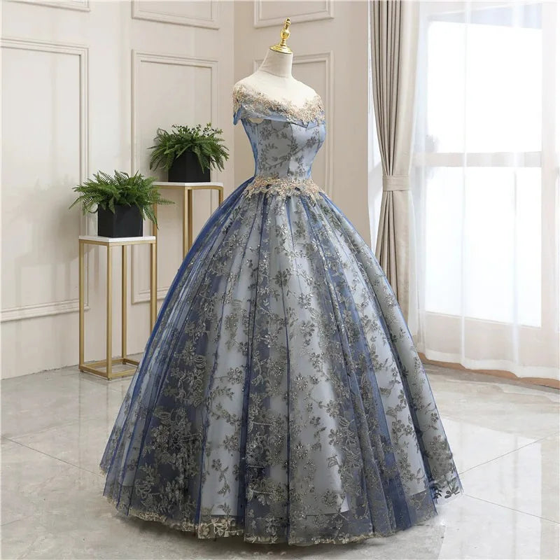 New Chorus Dress Long Vocal Bel Canto Art Test Host Annual Solo Evening Gown Peng Skirt