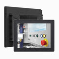 Customized Industrial PC 3mm Bezel Embedded Hmi Ip65 ARM X86 J4125 J6412 N100 TFT Monitor PC Wall Mount Touch Screen Panel Pc