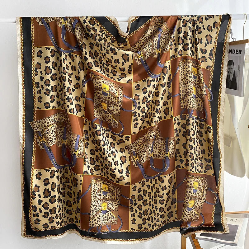 Wholesale High Quality Hot Women Square Scarf Shawls Designer Large Printed Muslim Scarves With 24 Available Patterns