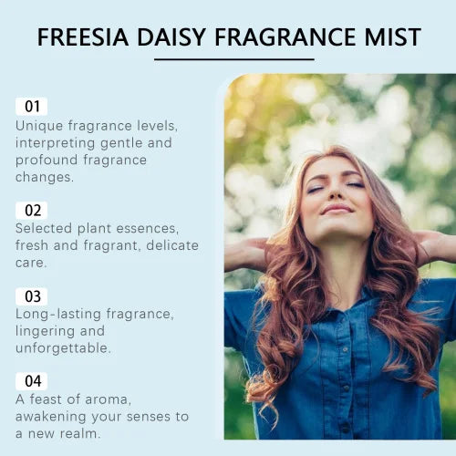 Roxelis Freesia Daisies Romantic Light Perfume Long Lasting Fresh Fragrance Body Stay