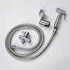 Shattaf Adjustable Water Pressure Handheld 304 Stainless Steel Toilet Shower Bidet Sprayer Set