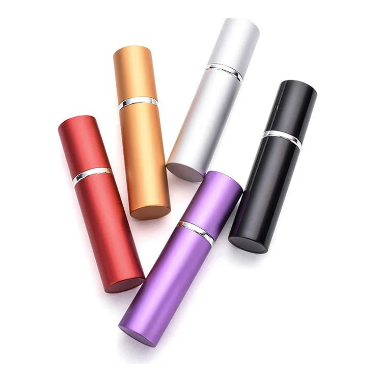 High Quality 5ml 10ml 15ml 30ml Mini Perfume Travel Case Empty Perfume Spray Bottle Packaging