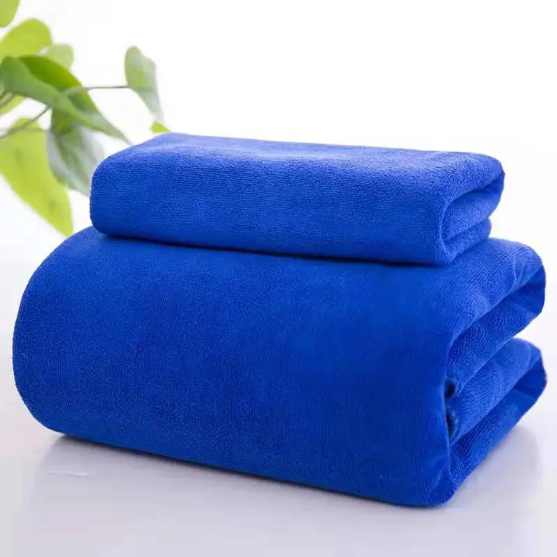 Customized logo Microfiber Large Bath Towels Fabric Hair Towel Dress Body Wrap Towels for Beauty Salon Spa Massage