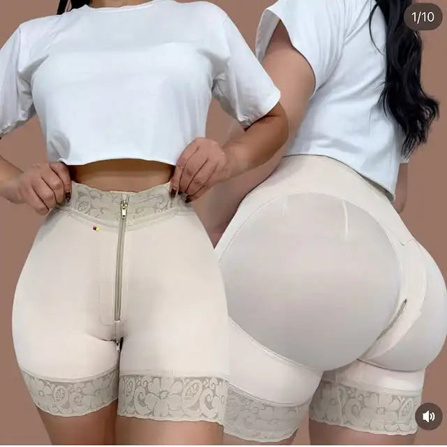 Hourglass Shaping Lace Booty Pant Similar to No-Scratch Butt Lift Shorts Shape Waist Lift Butt Lifter Shaper Original Colombian