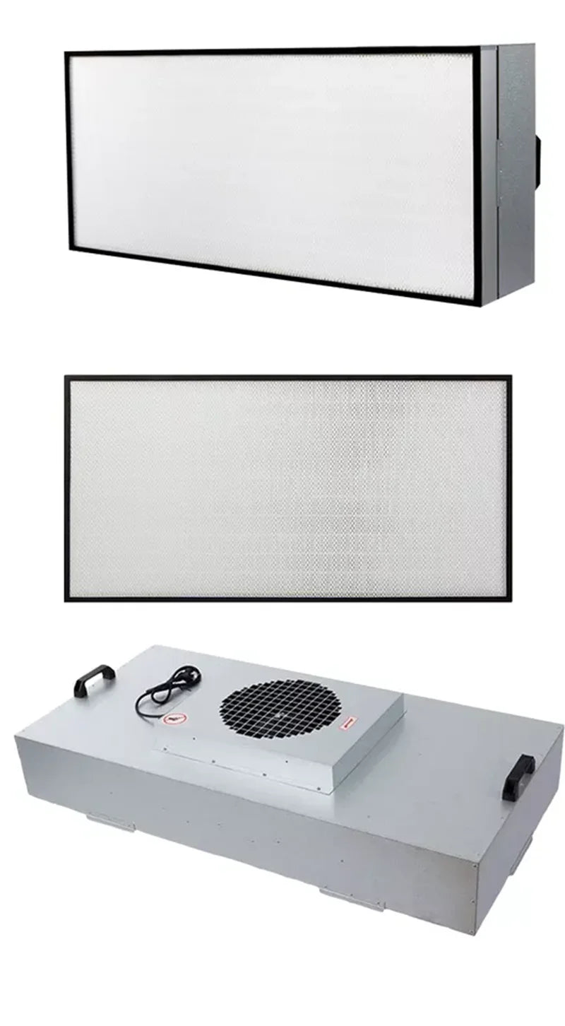 Cleanroom Lab Mushroom Growing Cultivation Equipment Laboratory Mycology Flow Hood with Prefilterr H14 Hepa Flow