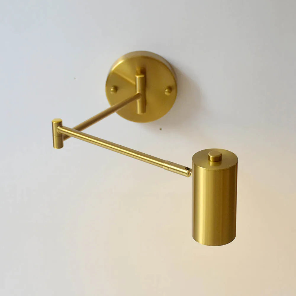 Modern Adjustable Swing Long Arm LED Wall Lamps Touch Sensor Internal Wall Washer Household Bedside Switch Decor Sconce Lights