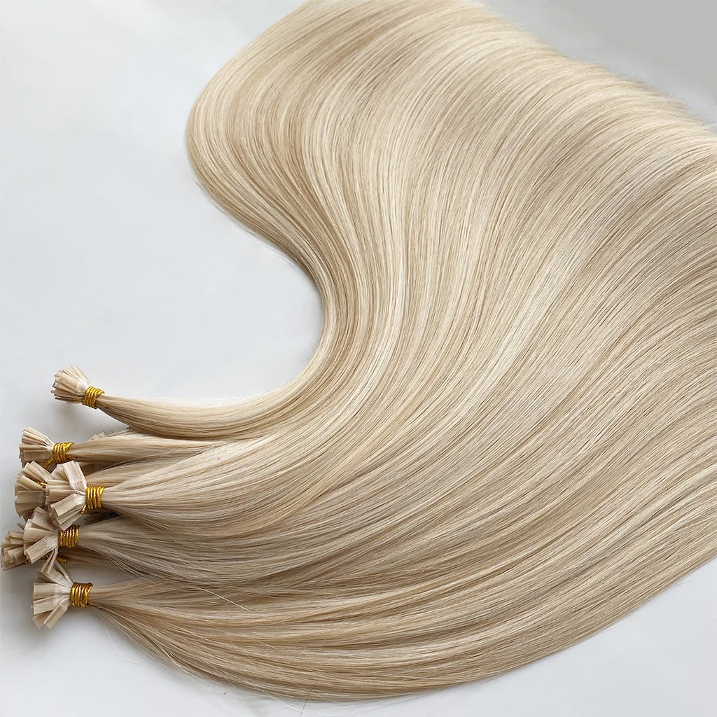 2026 Haiyi Straight K Tip Hair Prebonded Raw Cuticle Aligned Human Hair Extension K Tip Hair