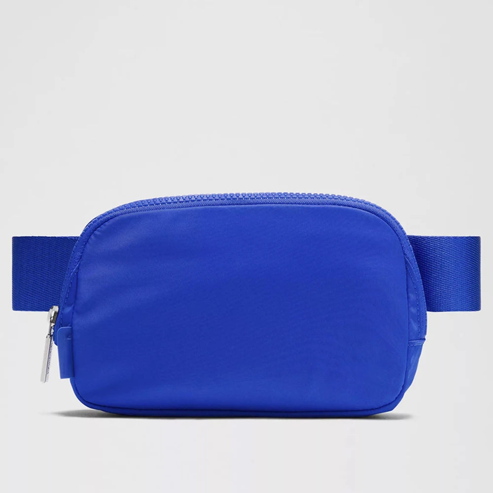 USA Oversea Warehouse 1L Nylon Waterproof Chest Bag Fanny Pack Waist Bag Belt Bag Crossbody Waist Belt Sport Workout Waist Bag