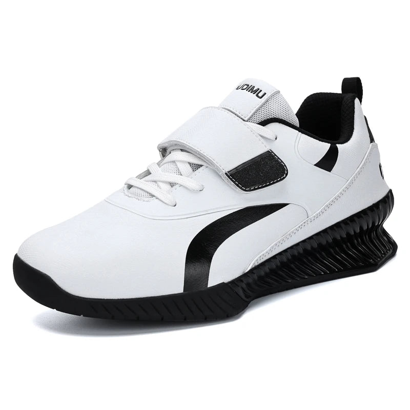 Custom Logo Sports Training Shoes Male Comfortable Lace-up Wrestling Shoes Boots Sneaker Professional Boxing Shoes