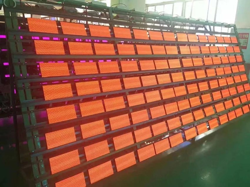 Whole set Outdoor P3.91mm 3x2m LED screen Events use