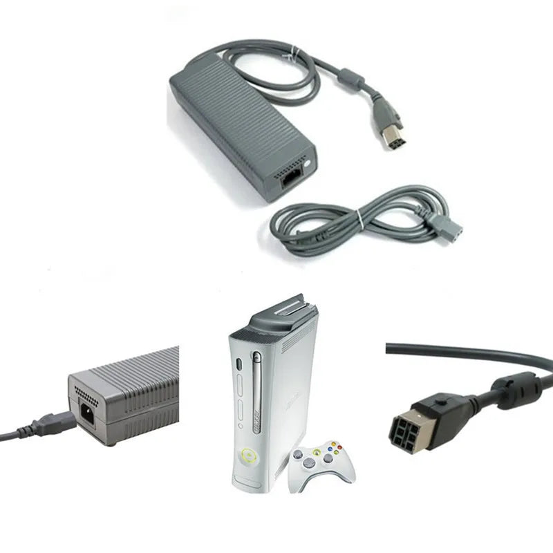 AC Adapter Brick Cable Cord Charger Replacement for Xbox 360 Controller Power Supply for Xbox 360