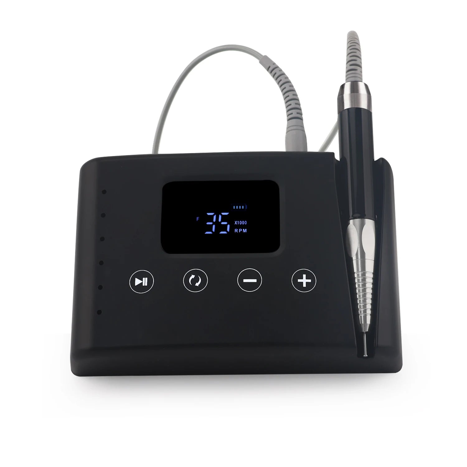 2026 Wholesale OEM Customized Logo Nail Drill 85W Brushless 35000RPM New Design Manicure Cordless E-file Machine
