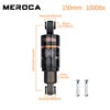 MEROCA MTB Mountain Bike Rear Shock Absorber 125/150/165/190mm 750/850/1000LBS Oil Spring Bicycle Shock Absorber Accessories