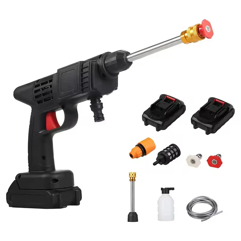 Oem Portable Car Washer Portable Jet The Flowers Foam Gun Powerful High Pressure Wireless Cleaning The Bike Car Cleaning Washer